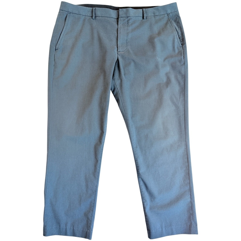 Bonobos Chino Pants Mens 40x32 Dark Charcoal Navy Tuesday Straight Leg